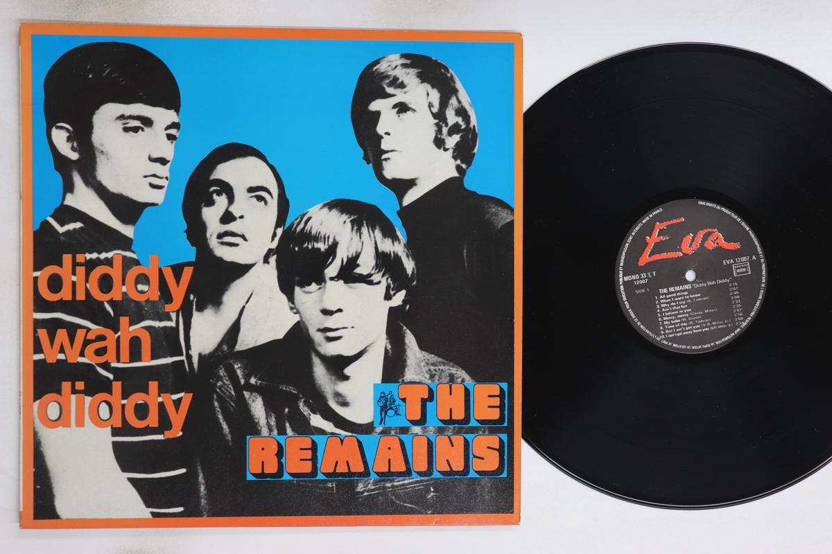 

LP Record REMAINS Diddy Wah Diddy EVA12007 EVA 1982 France Rock Used