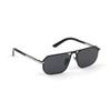 Prada Pilot Style Sunglasses With Engraved Temples Men sunglasses Black SPRA53E1BOF05S0C059