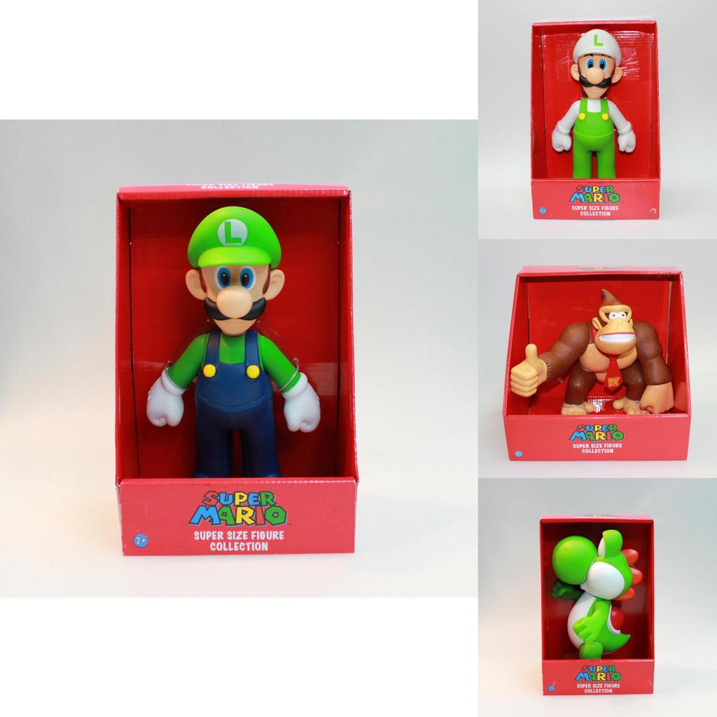 Premium 9-Zoll Hochwertige Super Mario Bros Actionfiguren Spielzeug Mit Einzelhandelsverpackung