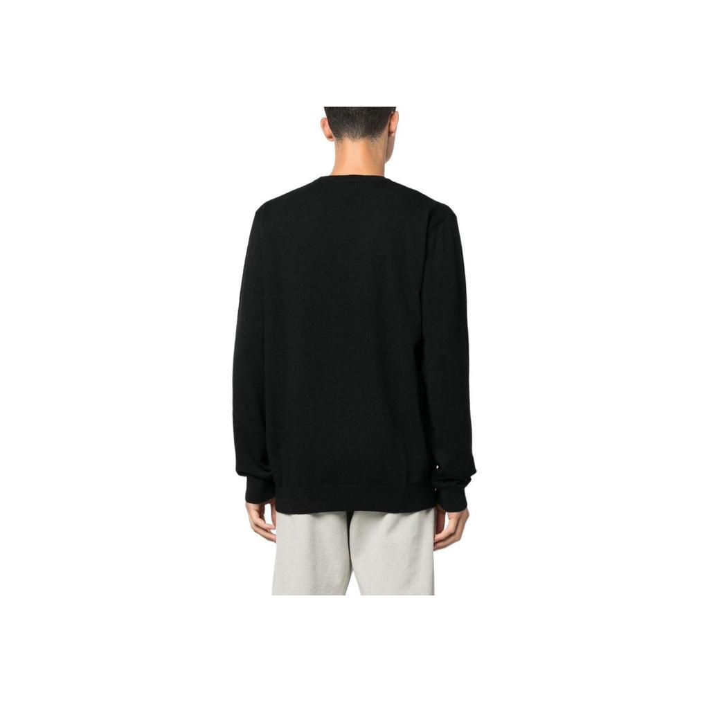 Carhartt WIP FW22 Madison Sweater Solid Logo Round Neck Long Sleeve Sweater Men sweater Black I030841-K02-XX