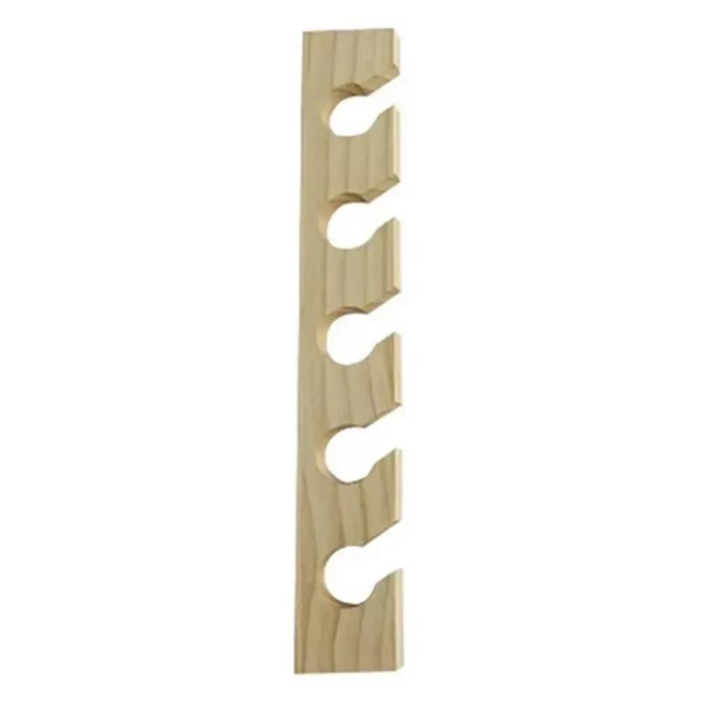 Solid Wood Wooden Hat Hanger Space-Saving Wall Mounted Hat Rack Baseball Cap Organizer  Household