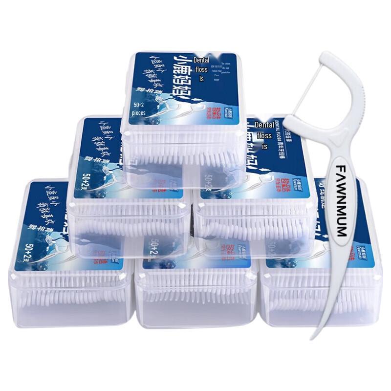 

Классические зубочистки с нитью Little Deer Mama