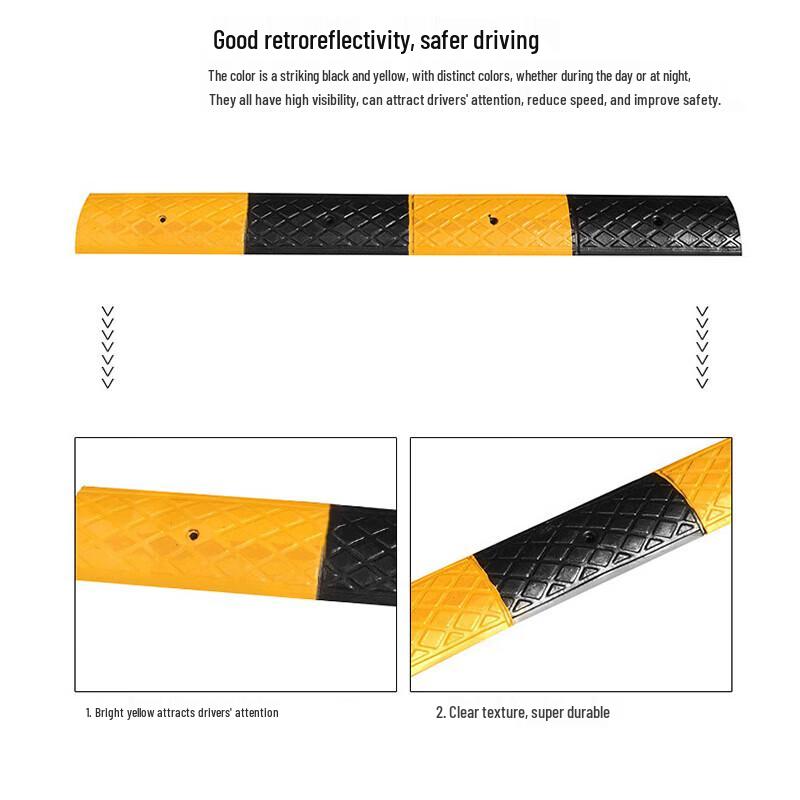 Rubber Cable Protector Speed Bump