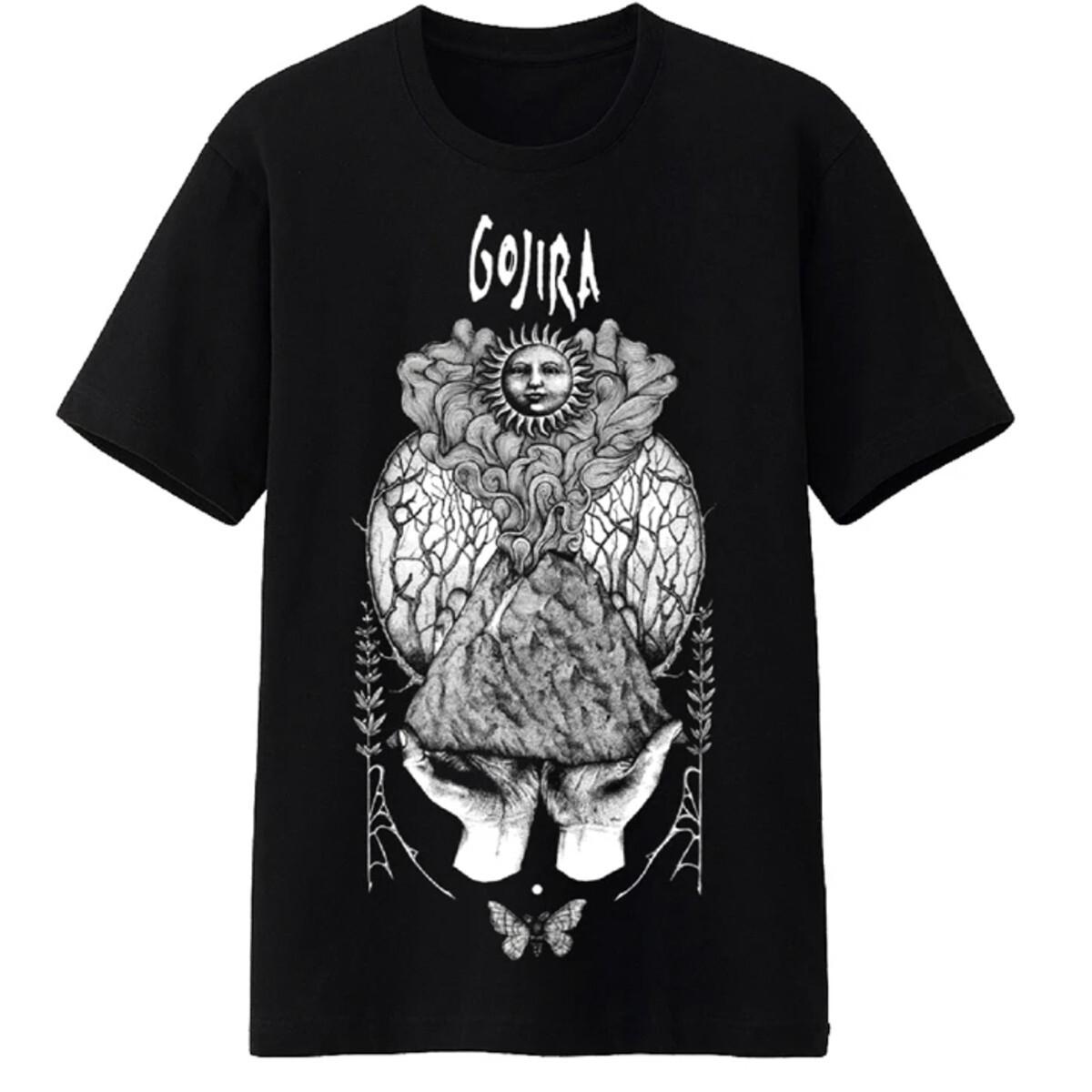GOJIRA cd lgo MAGMA WOODS Official SHIRT LAST 2X OOP sirius link flesh sauvage M
