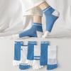 Five-finger Socks for Men, Thin, Sweat-absorbing and Odor-resistant Short Socks for Spring Sports, and Toe-separating Socks for Spring and Summer