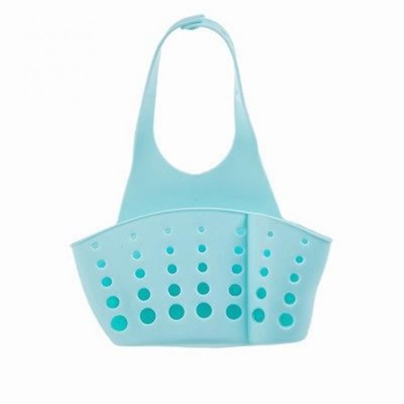 1~10PCS Sink hanging drain basket storage hanging basket storage rack drain rack adjustable snap- soap sponge rack kitchen