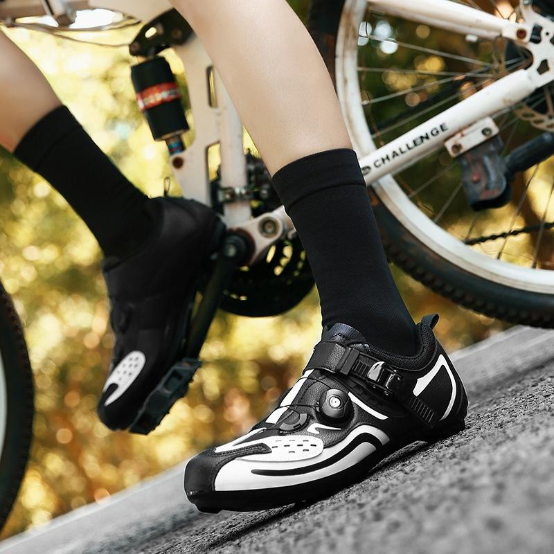 New Summer and Autumn Cycling Shoes Outdoor Bicycle Help Shoes Leisure Road Mountain Bike Lock Shoes