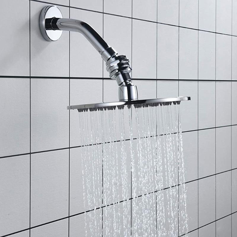 Simple Install Shower Head Joint DIY Friendly Shower Head Extension for Bathroom