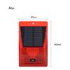 Lampe d'alarme solaire, Télécommande, Alarme de sécurité, Alarme à détecteur de mouvement, Sirène PIR, Détecteur de mouvement, Détecteur pour jardin extérieur de maison