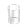 yangyizhi Metal Pen Holder, Nordic Desk Organizer for Makeup Brushes, Anti-Rust Multifunctional Storage Basket Pencils Office Supplies