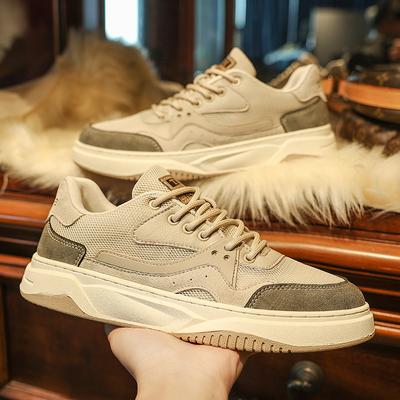 Neue Herren-Sneakers Mesh Flache Schuhe Mode Atmungsaktiv Retro Trainingsschuhe Leichtathletik Sport Freizeitschuhe Studenten-Schuhwerk