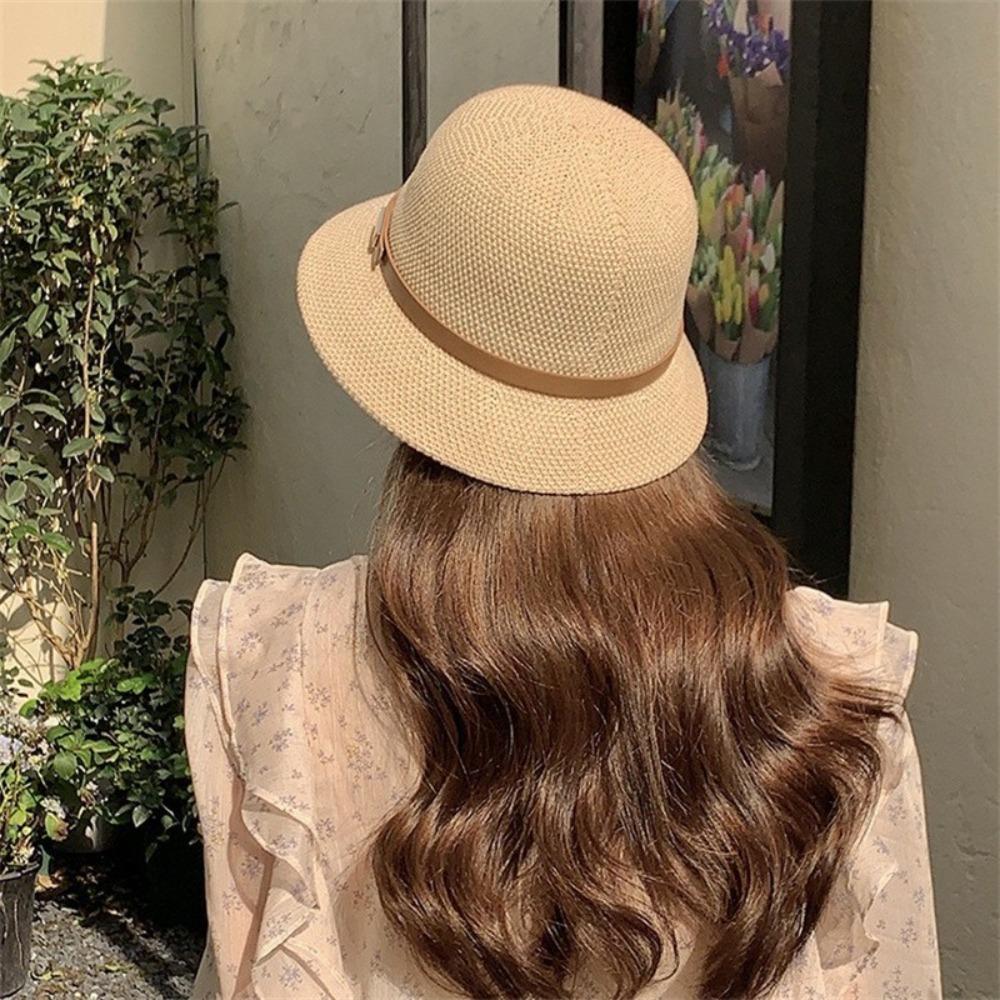 Anti-UV Sunscreen Hat Lace Fisherman Hat New Visor Cap Outdoor Sports