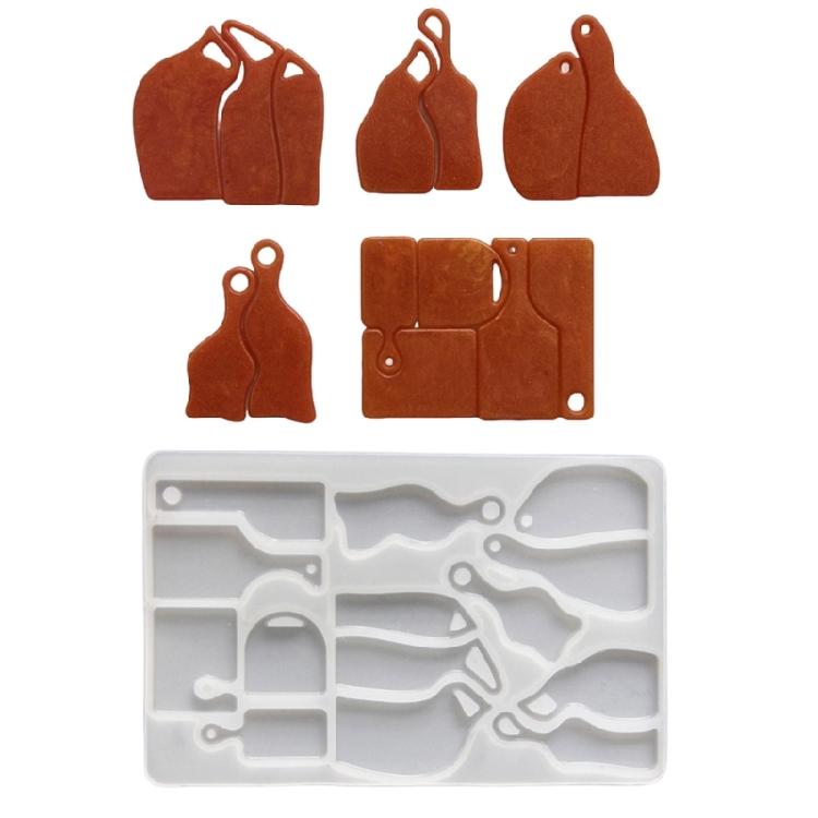 

Multi Cavities Resin Tray Molds Geometric Pattern Dish Silicone Molds For Making Candies Dessert Tiny Serving Dishes