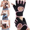 Silicone Palm Fitness Gloves Hollow Back Dumbbells Gloves Weightlifting Gloves  Women Men
