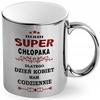 Geschenk zum Frauentag vom Ehemann Freund für die Frau Freundin Tasse Silber