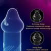 10pcs Erotic Penis Sleeve 3D Dotted Condoms Enlargement Large Particles Mushroom Condom High Sensitive Sex Toys for Men Condones