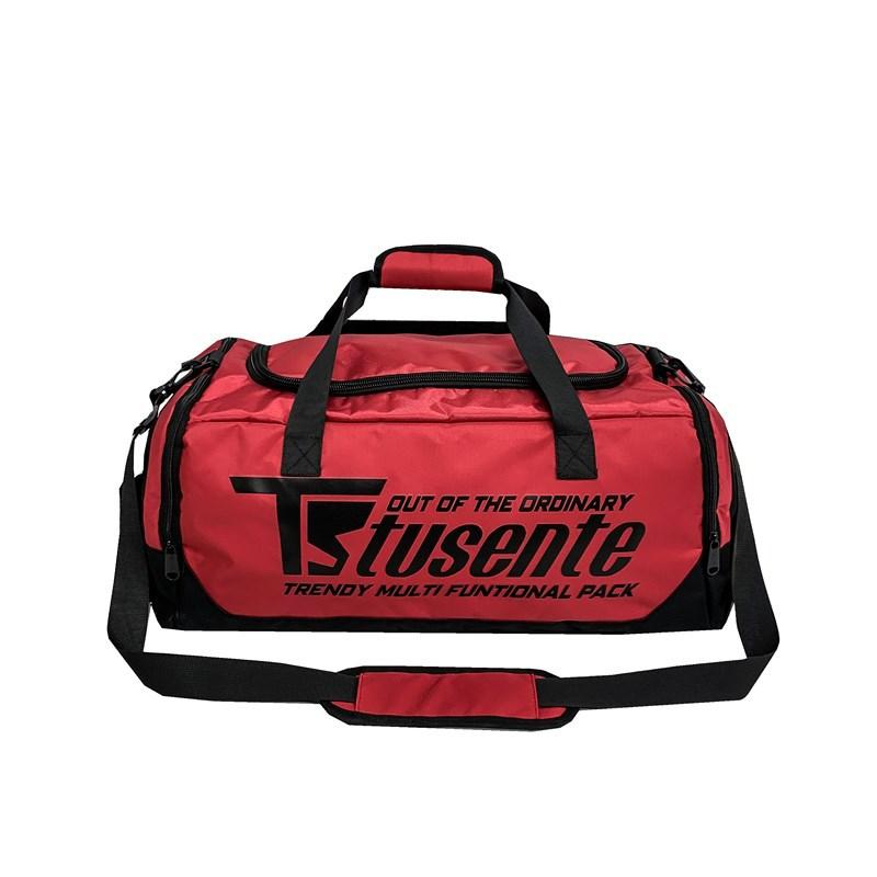 

Большая вместительная дорожная сумка для женщин, сумка для хранения на короткие расстояния, мужская, сухая и влажная, раздельная спортивная сумка через плечо для фитнеса красный