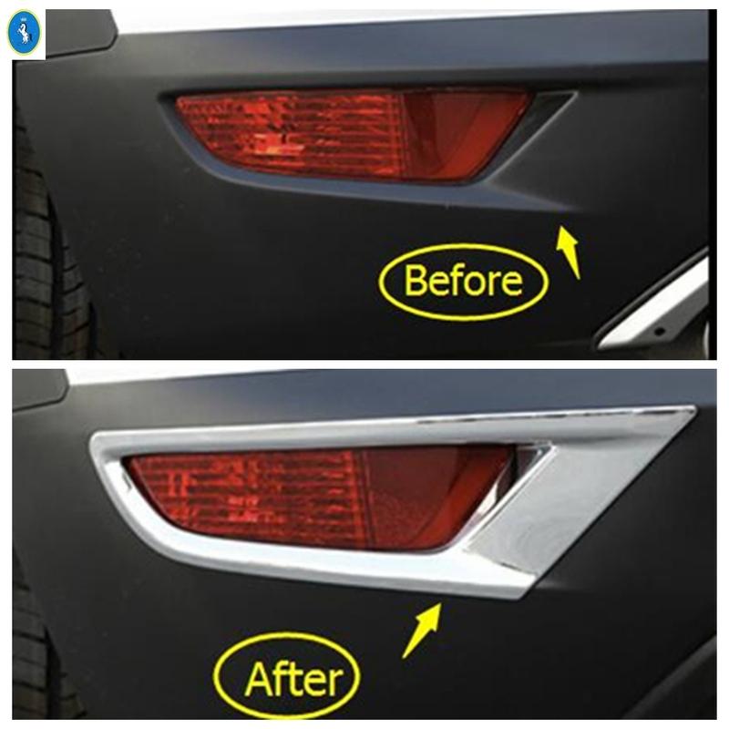 Car Front Grille / Rearview Mirror / Rear Bumper Fog Lights Lamps Cover Trim For Mazda CX-3 CX3 2015 -  Exterior Accessories