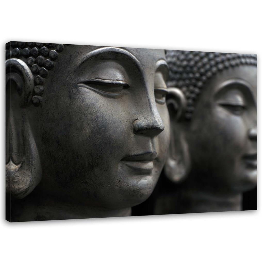 Canvas print, Feng Shui Buddha Figures