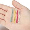 30pcs 4.5cm Colourful Necklace Extension Chain Bulk Bracelet Extended Chains Tail Extender For DIY Jewelry Making Supplies