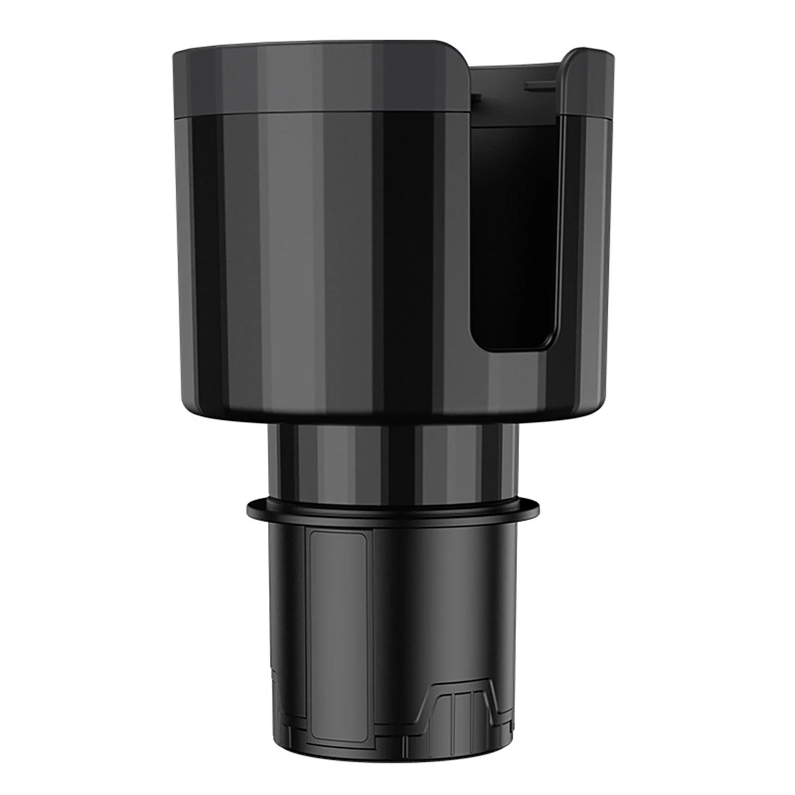 

Car Cup Holder Expander Adjustable Base Beverage Bottle Holder Anti-slip Auto Drink Rack Stand for Auto Caravan Camper чёрный