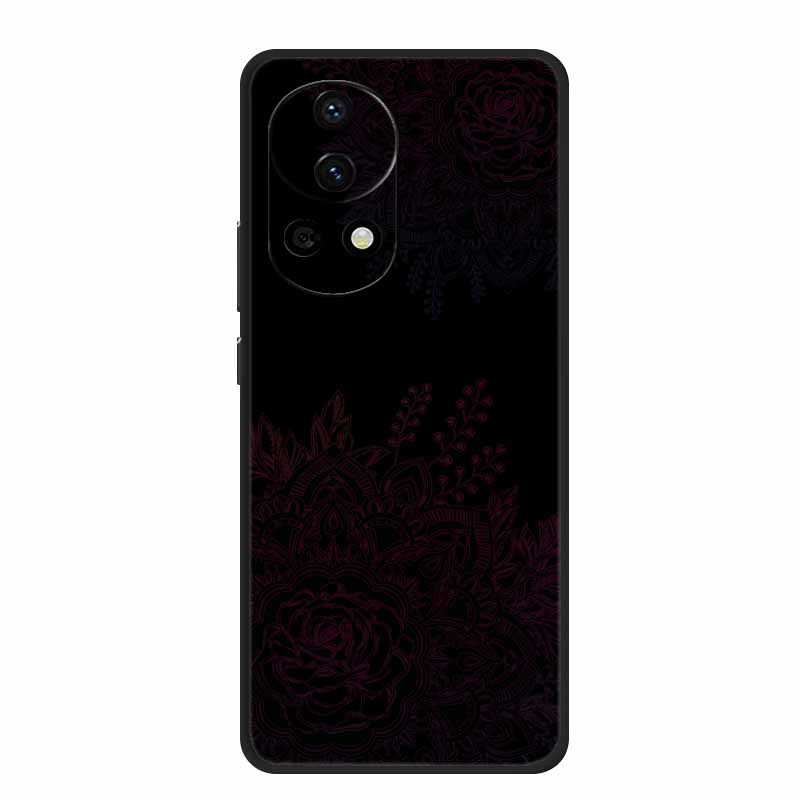

Funda For Huawei Nova 13 Case Cute Cartoon Cat Black Silicone Soft Phone Case For Huawei Nova 12 Ultra Pro Back Cover Case Coque Nova 13