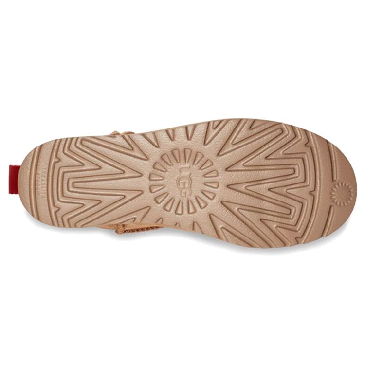 UGG Saueskinn Varmt Omslag Komfort Midt-legg Snøstøvler Dame Støvler Kastanje 1122672-CHE