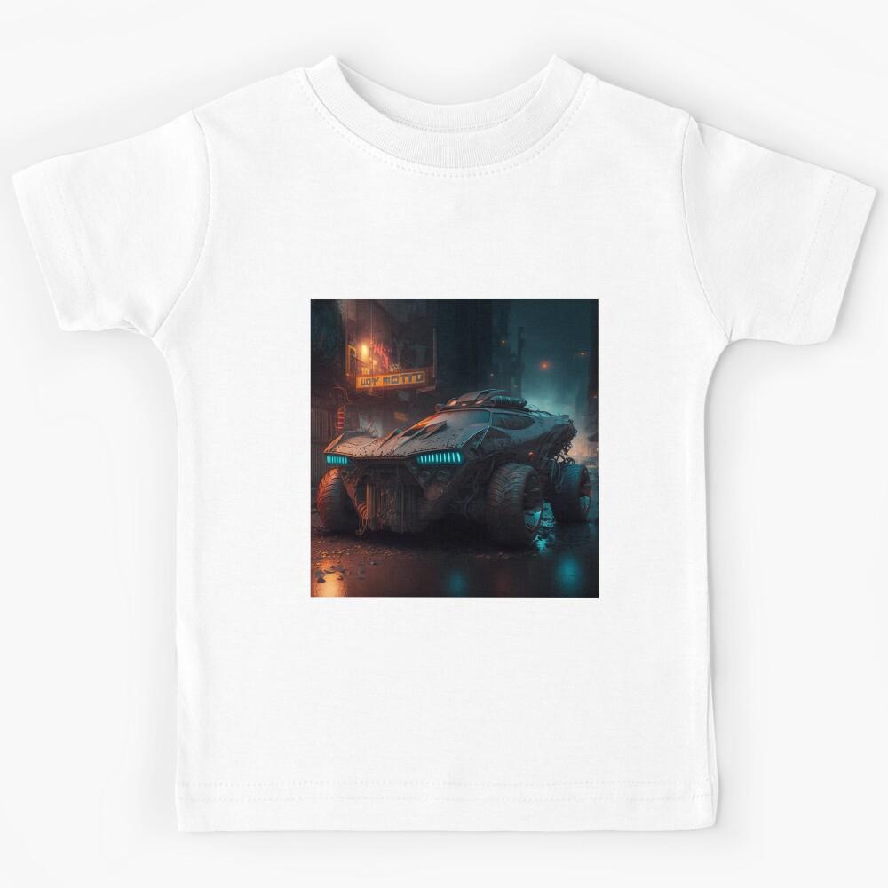 Cyberpunk Armoured Car Kids T-Shirt 160