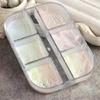 6 Grids Chrome Nail Glitter Powder Mirror Powder Glimmers Dust Shimmers Glitter