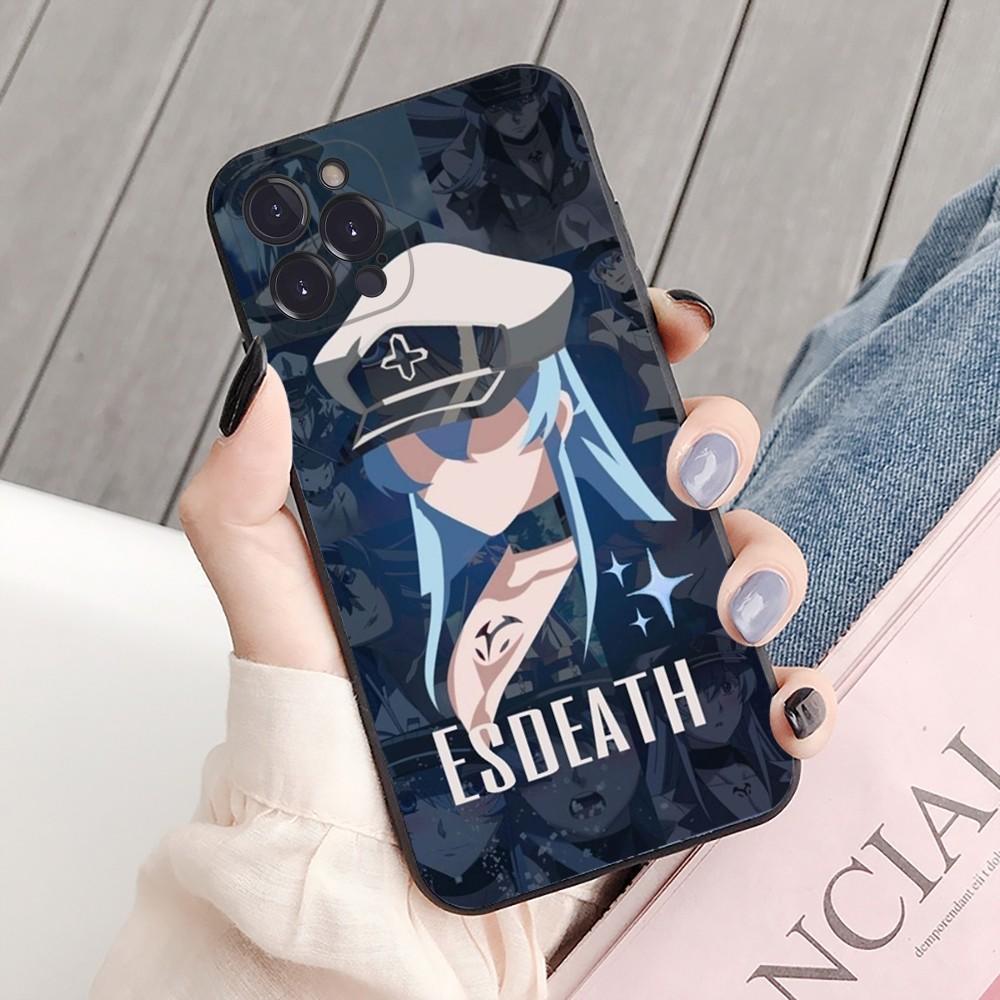 Akame Ga Kill Esdeath Phone Case For iPhone 15 14 11 12 13 Mini Pro XS Max Cover 6 7 8 Plus X XR SE 2020 Funda Shell