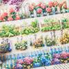 Retro PET Tape: Plant Scenery Series - 6 Designs for Journal Decoration