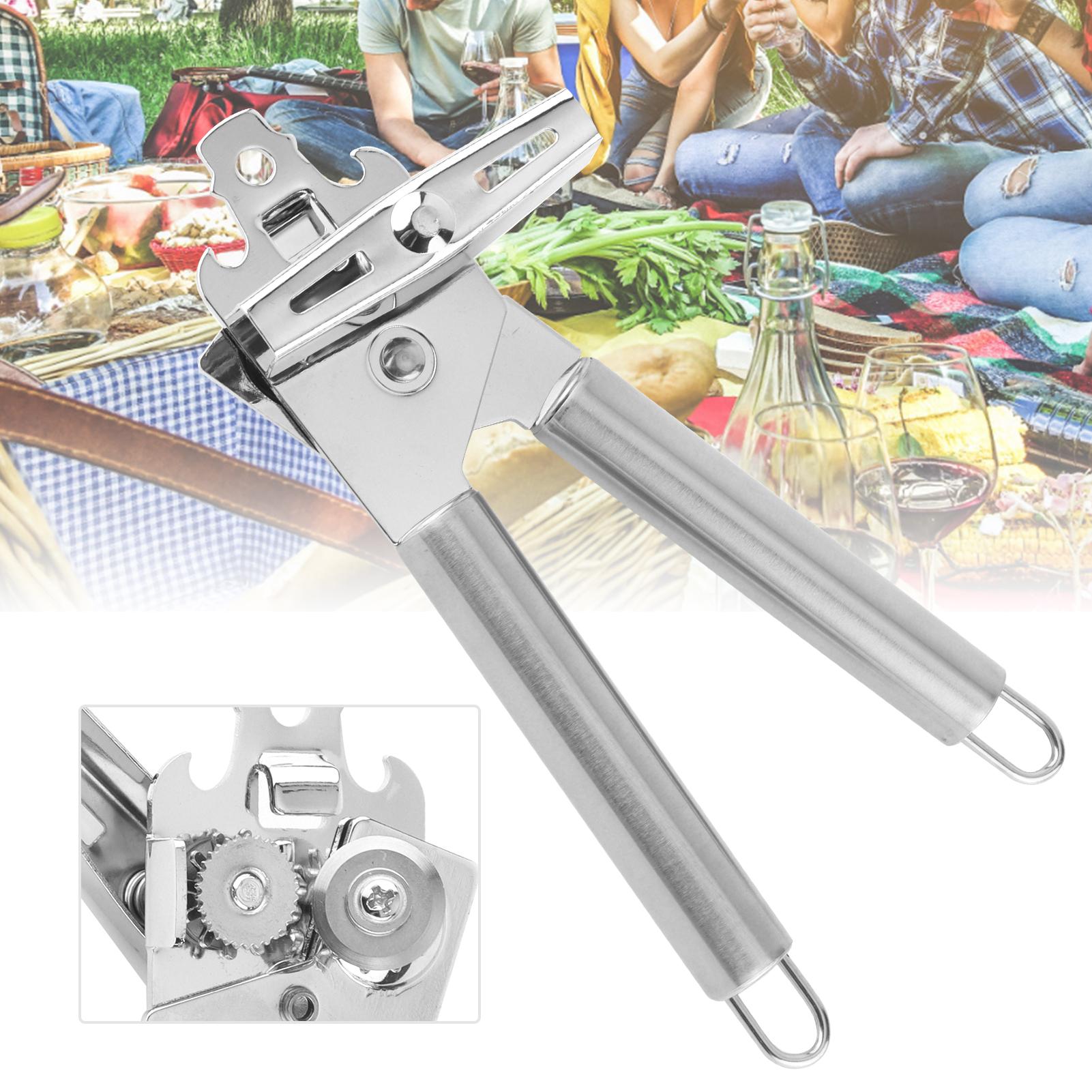 

Multifunctional Stainless Steel Handheld 3 in 1 Manual Can Opener Kitchen Accessories