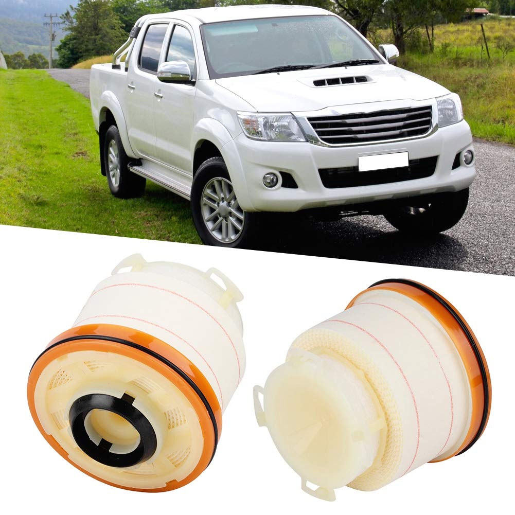 KIMISS ABS Fuel Filter 23390-0L050 Replacement Fit for Toyota Hilux/Fortuner/Hiace Honeycomb Roll