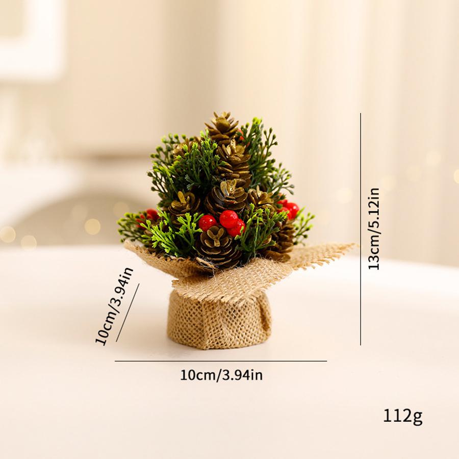 Mini Small Christmas Tree Small Christmas Tree Christmas Tabletop Ornament Christmas Tree Decoration Supplies Desk Decoration