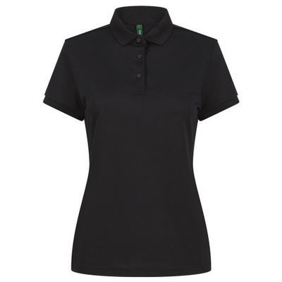 Poloskjorte i resirkulert polyester for kvinner/damer