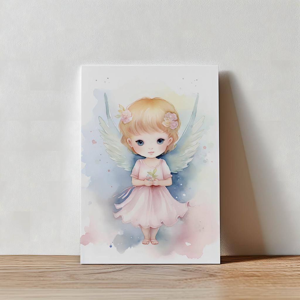 Plakat Niewinność W Różu Plakat Niewinność W Różu, 30X40 Cm, Bez Ramy, Płótno Premium Na Blejtramie