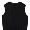 Men Vest Sleeveless Round Neck Tops Wide Shoulder Quick-Drying Sports Straps Pure Color Casual Tank Tops
