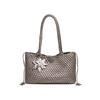 [New Arrival] 2026 Handwoven Women's Handbag: Trendy Shoulder Bag, Underarm Bag, Textured Casual Tote, and Parent-Child Tote