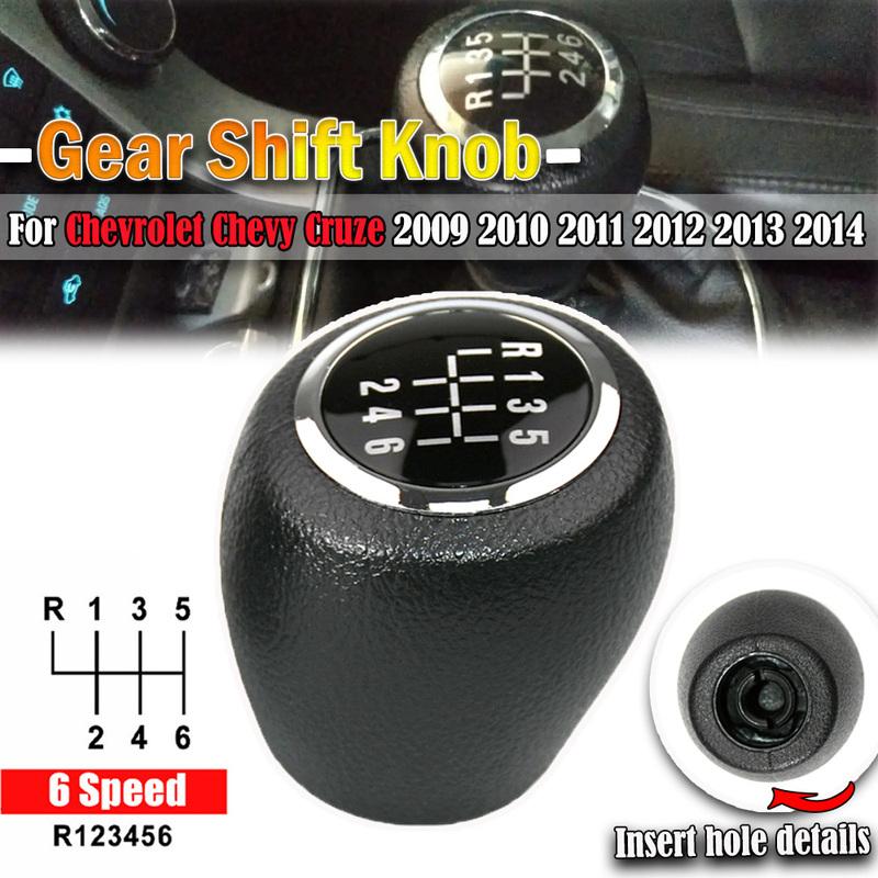 Car 5/6 Speed Manual Gear Shift Knob Handball For Chevrolet Chevy Cruze 2008 2009 2010 2011 2012-2014 MT Gear Knob Accessories