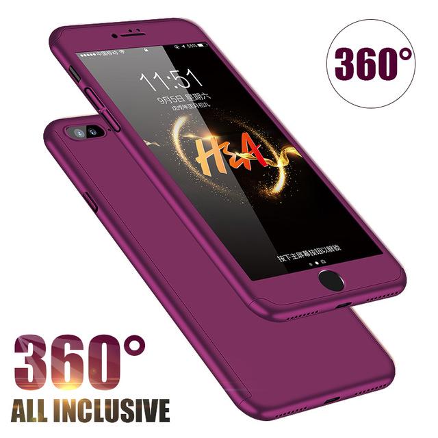 

360 градусов Полная крышка Чехол для Honor 10 20i 20 20pro 9X 9Xpro 10Lite 9Lite 8X 8C 8A 8S Чехлы со стеклом для Huawei iPhone Samsung Galaxy Redmi OPPO