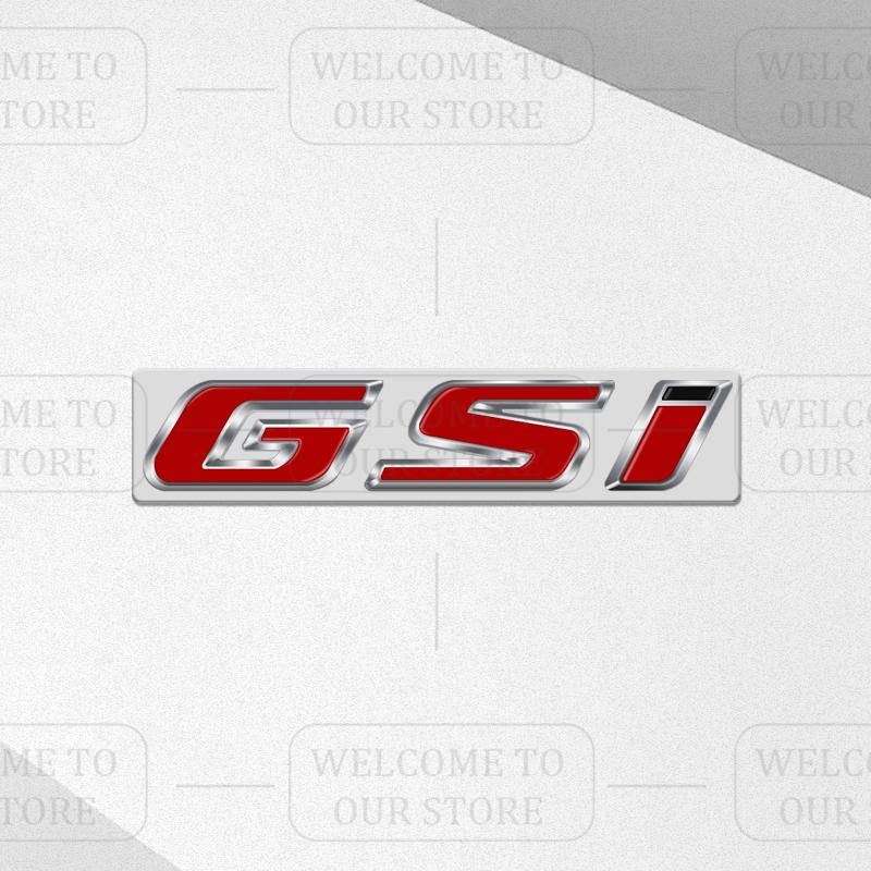 3D Stickers Metal GSI Badge Car Trunk Body Emblem Decal Styling For Opel Meriva Corsa Zafira Mokka Insignia Astra OPC Vauxhall