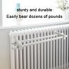 1 Pcs Towel Rail Hanging 50cm Cloth Hanger Storage Holder For 0.3-2m Heating Radiator Bathroom Kitchen Towel Holder