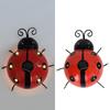 Solar Ladybug Light Outdoor Waterproof Led Garden Decor Wall Hanging Lawn Lighting For Yard Patio Statue