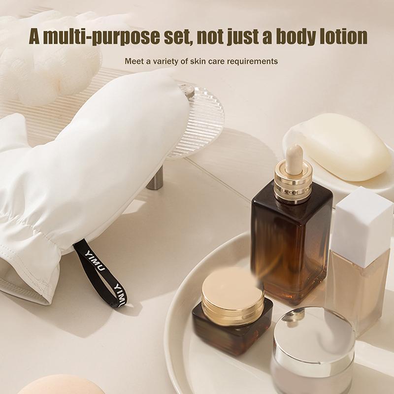 Leather Surface Body Lotion Mousse Glove With Thumb Self-Tanning Double-Sided Prevents Sticky Hands Applicator Quick Dry Mitt