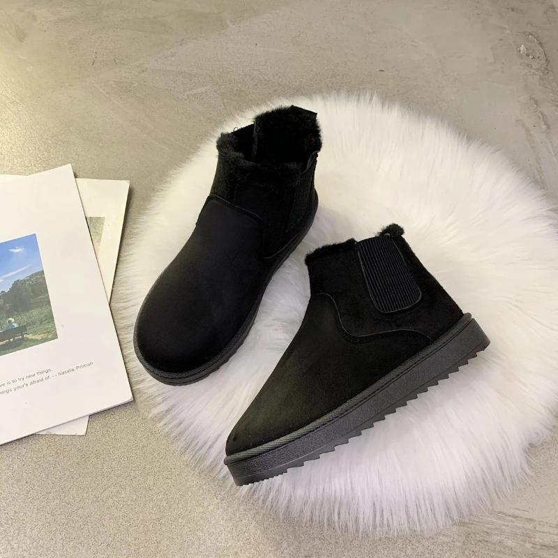 Winter New Arrival Classic Fleece Lined Women's Casual Snow Boots for Warmth and Comfort