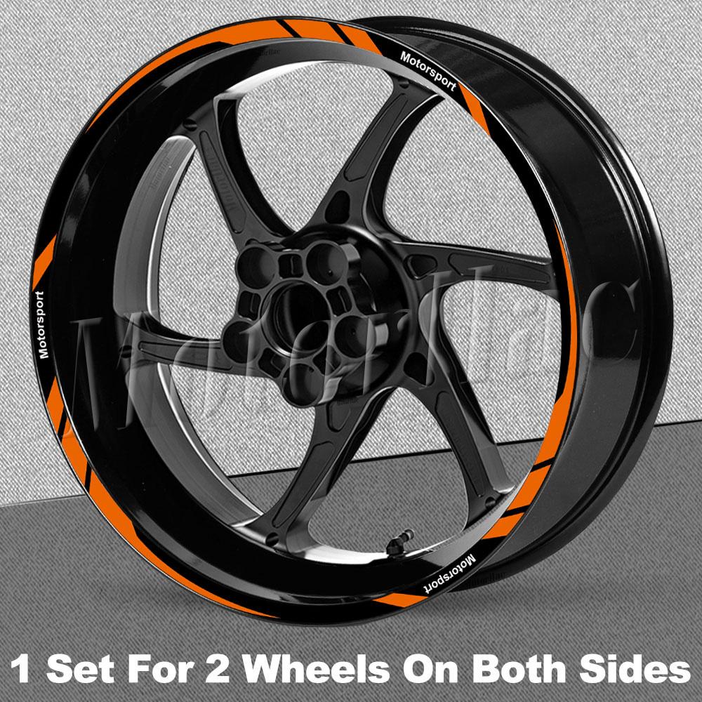Motorcycle Wheel Sticker 17'' Rim Decal Stripe Tape Accessories For S1000XR/RR F900/800R S1000R F900XR Nine T R 1200R G310R