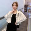 New ArrivalS Open Run Lee Ho Se Women S caSual Jacket Denim