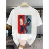 Trendy Retro Movie Creative Pattern Printed Men's T-shirt Summer Style Unisex Casual Fashion T-shirt