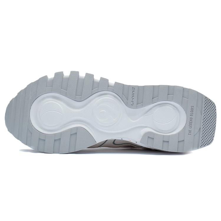 Li Ning Wu Xing Cushioning Slip Resistant Abrasion Resistant Coverage Support Lightweight Low top Running Shoes Women's AGCR446-2