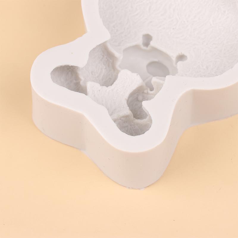 3D Bear Silicone Mold Fondant Chocolate Candy Jelly Mould Diy Clay Model Cake Decorating Tools Kitchen Accessories Bakeware